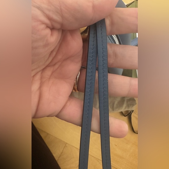 Almost New Gucci Marmont in denim blue leather - Picture 8 of 13